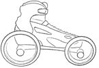 the LandRoller Skate Concept