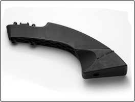 Brake arm and pad
